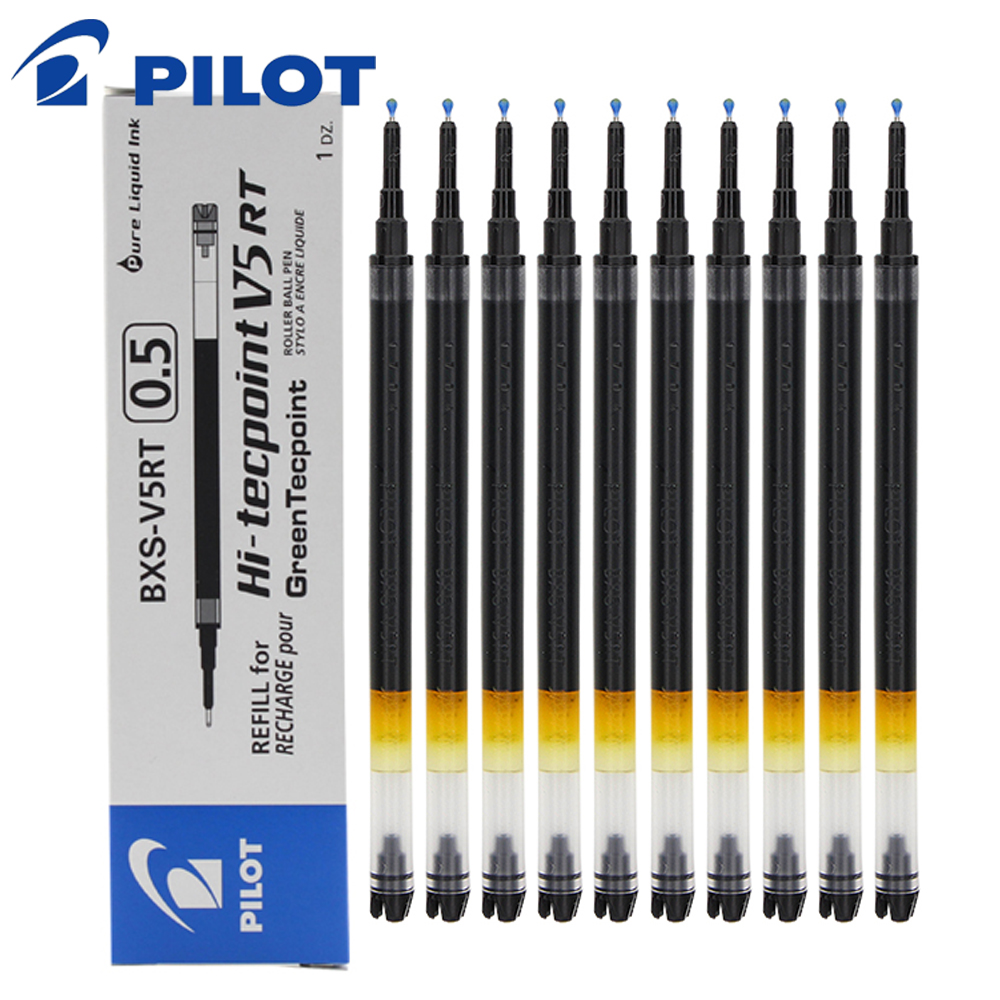 Pilot Pen V5 - 12pcs/24pcs Japon PIuno Gel Stylo Recharge
