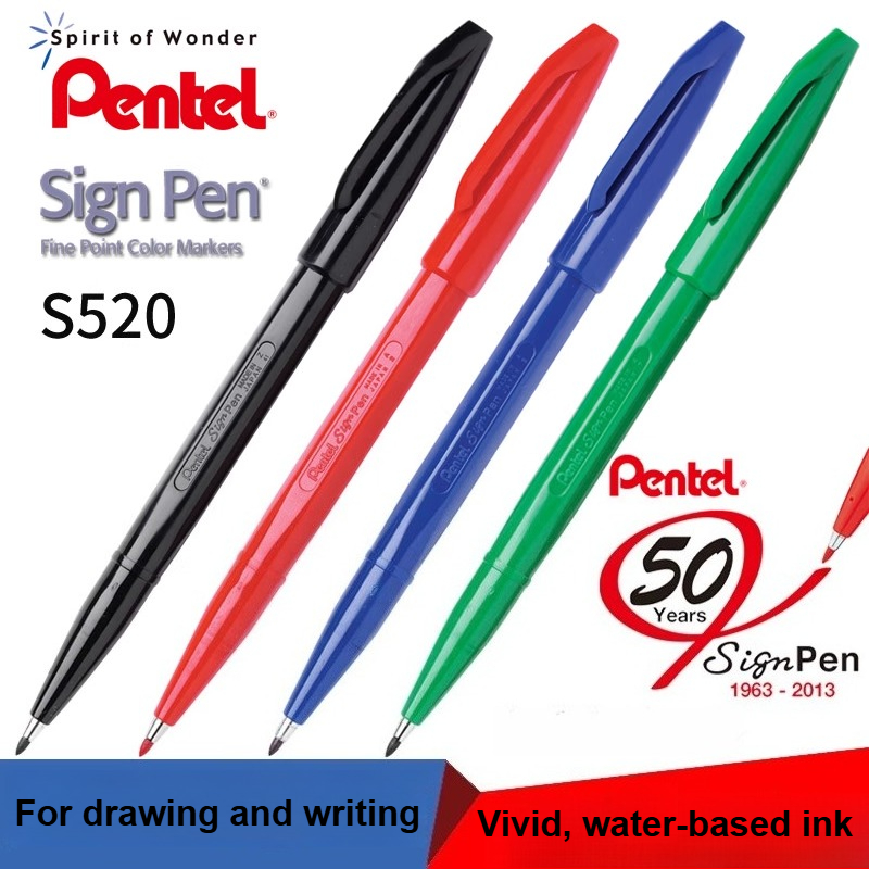 Pentel Pen Sign Pen - Pentel S520 – stylo marqueur de