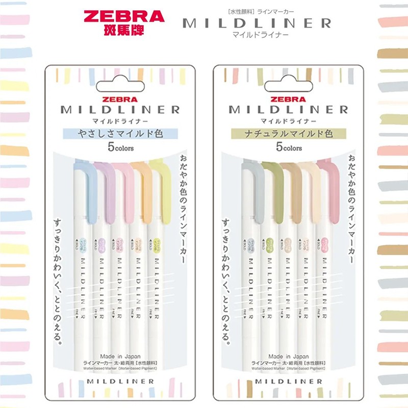 Stabilo Marker Boss - Marqueurs surligneurs zèbre, 5/10 pièces, ensemble