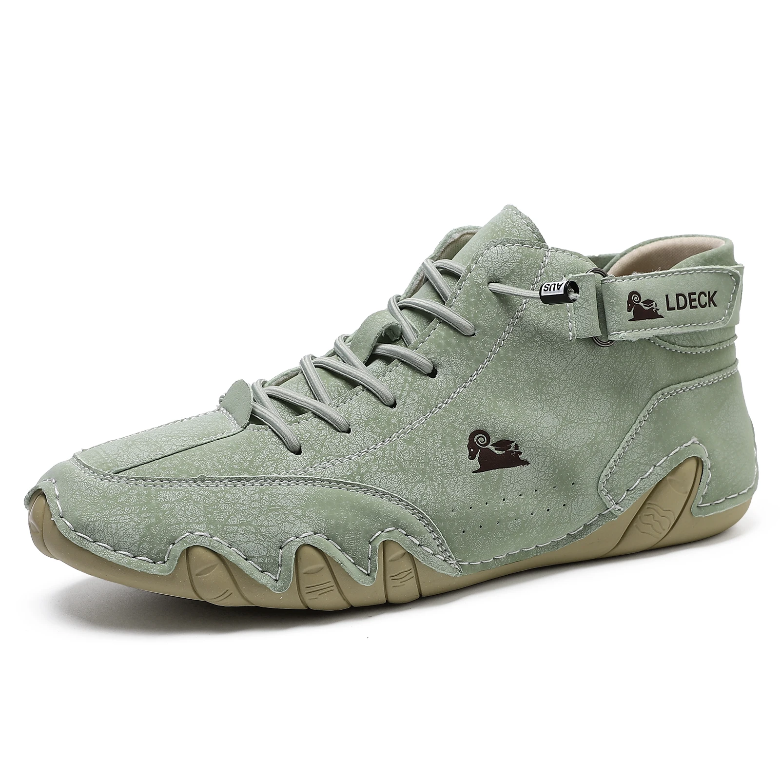 Guipure Lace Panel - Chaussures en cuir véritable pour hommes,