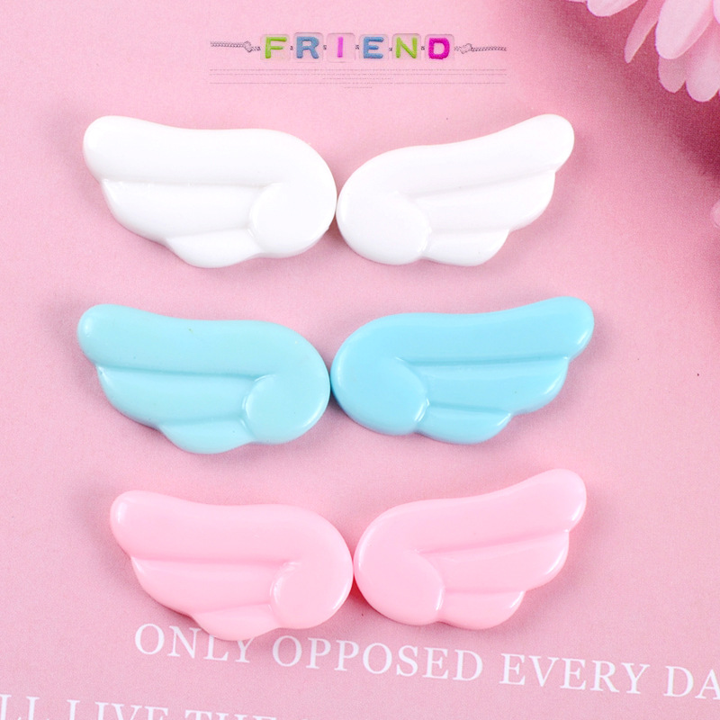 Embellishments For Scrapbooking - Ailes d'Ange Mignonnes Kawaii, Cabochon en