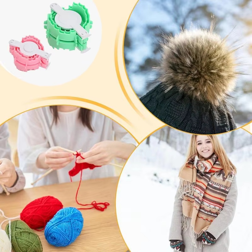 Pom Pom Maker Tool - AC76 - Outil de fabrication de