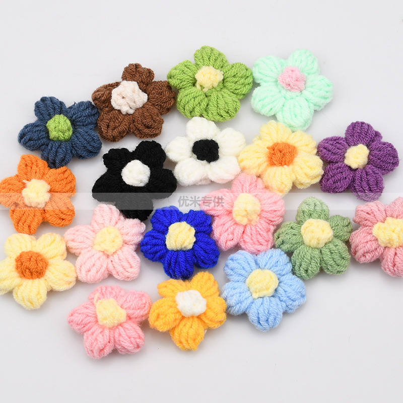 Appliques de fleurs à cinq pét - Craft Embellishment avis et prix