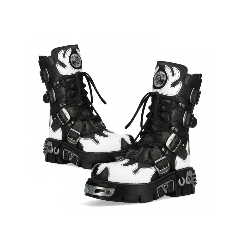 Nouvelles Bottes de Moto Gothi - Guipure Lace Panel avis et prix