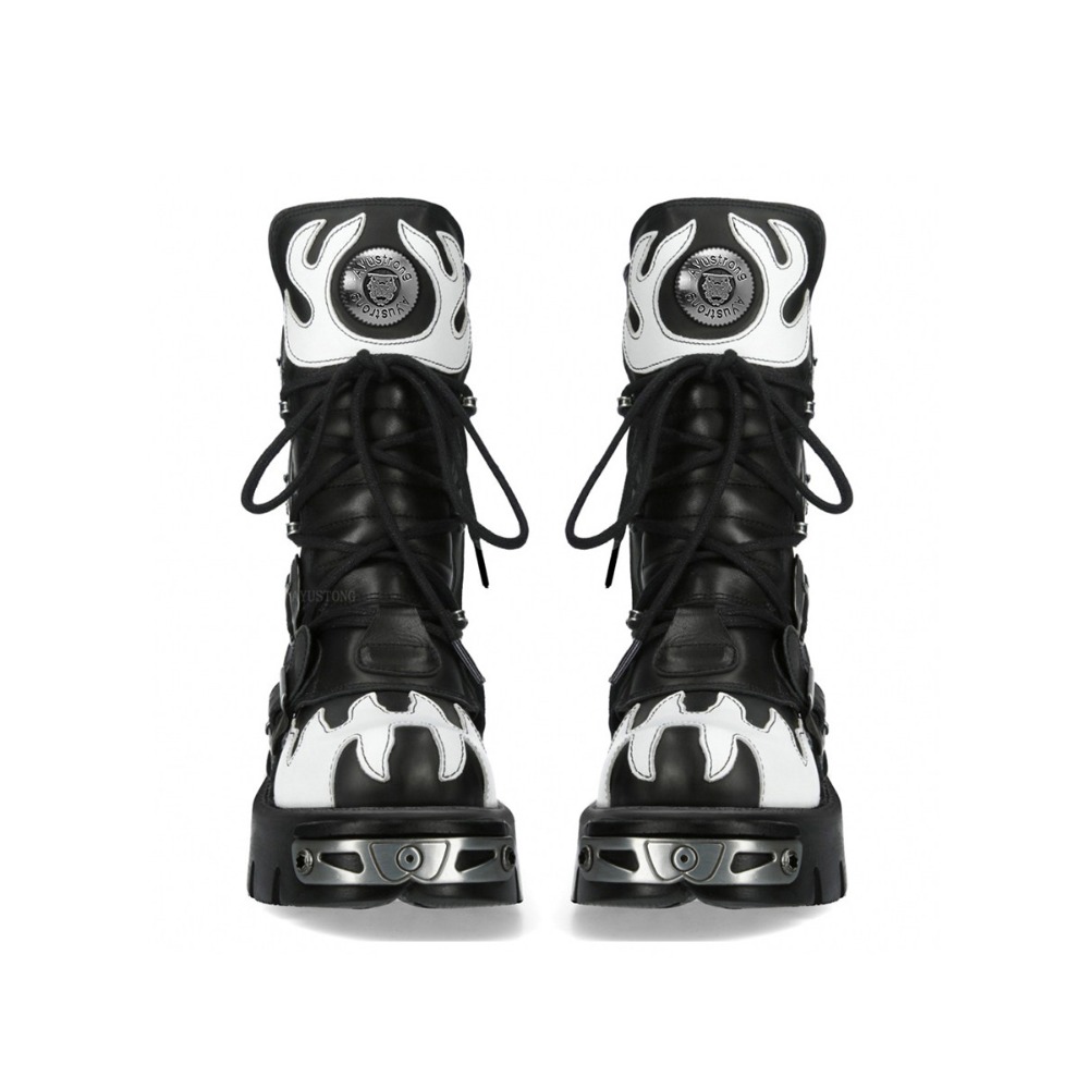 Nouvelles Bottes de Moto Gothi - Guipure Lace Panel avis et prix