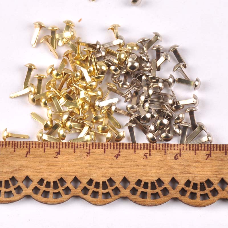 100 pièces mixte argent/doré r - Embellishments For Scrapbooking avis et prix