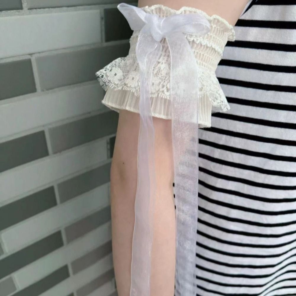 Manchettes de bras en dentelle - Elastic Lace Trim avis et prix