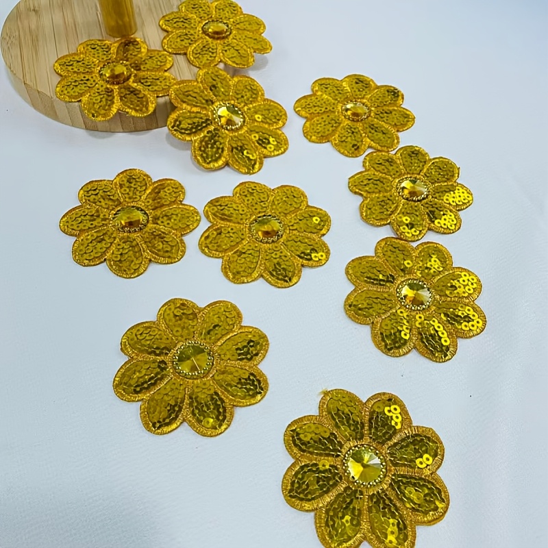 10 pièces d'appliques florales - Applique Patch Flower avis et prix