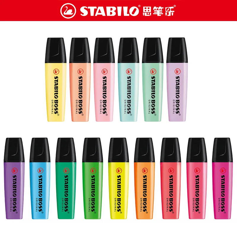 Surligneurs STABILO 5/9/14 cou - Stabilo Marker Boss avis et prix