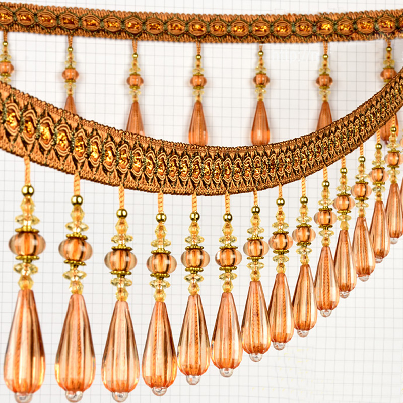 1M pendentif en cristal gland  - Beaded Trim Fringe avis et prix