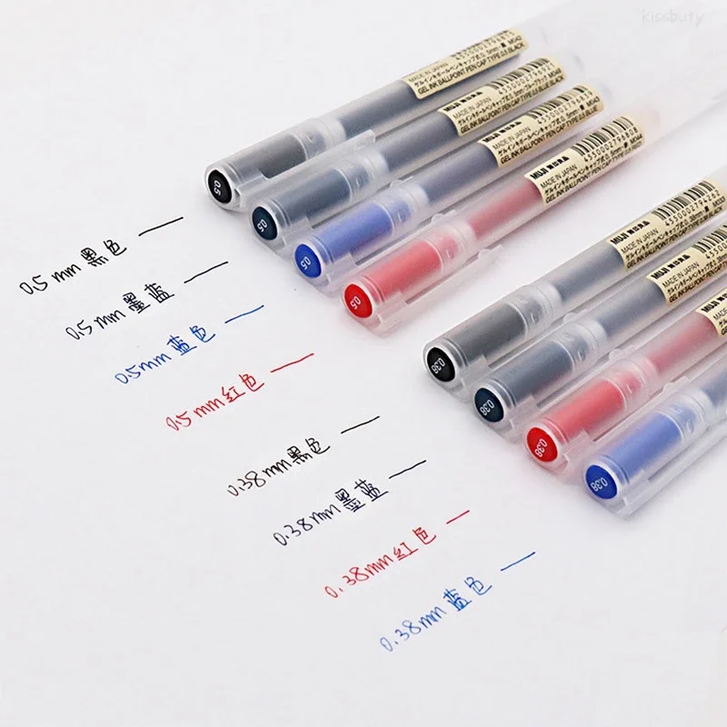 10-30 pièces/ensemble 0.38/0.5 - Muji Stationery Gel Pen avis et prix