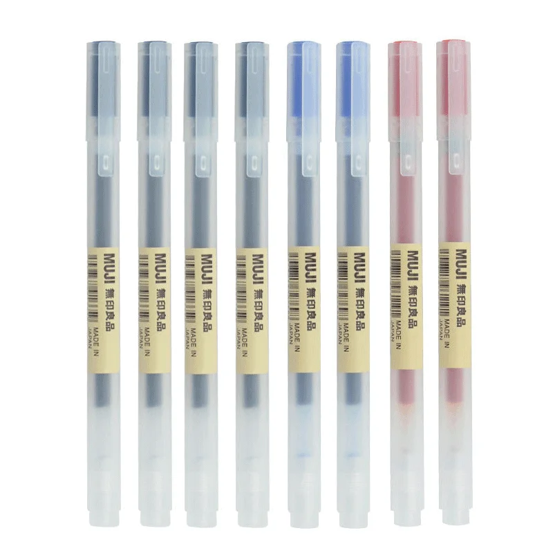 6/8 pièces/ensemble Kawaii MUJ - Muji Stationery Gel Pen avis et prix