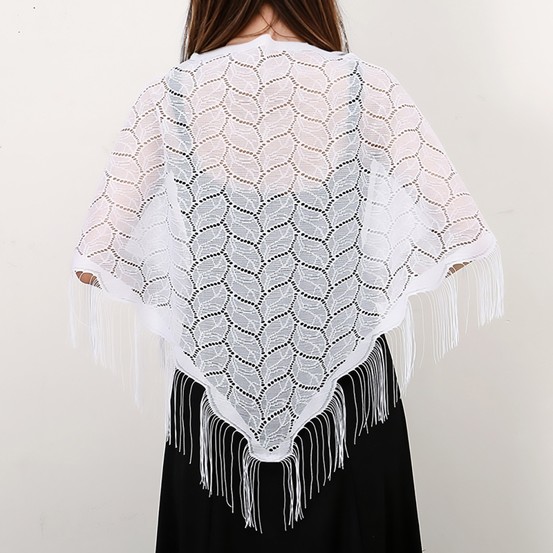 Écharpe triangulaire à glands  - Tassel Fringe Trim avis et prix