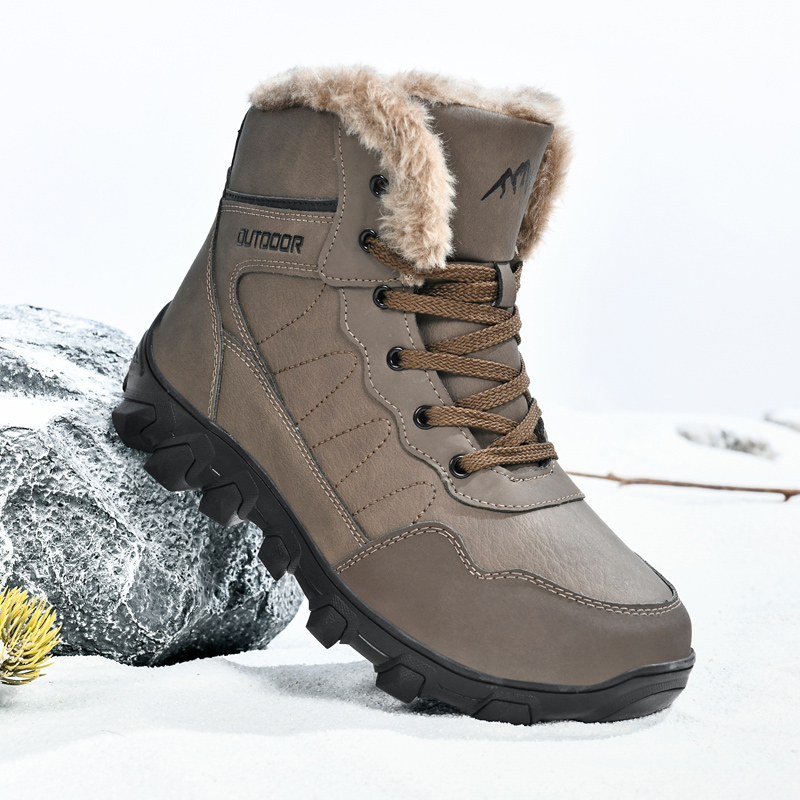 Bottes d'hiver pour hommes, ba - Guipure Lace Panel avis et prix