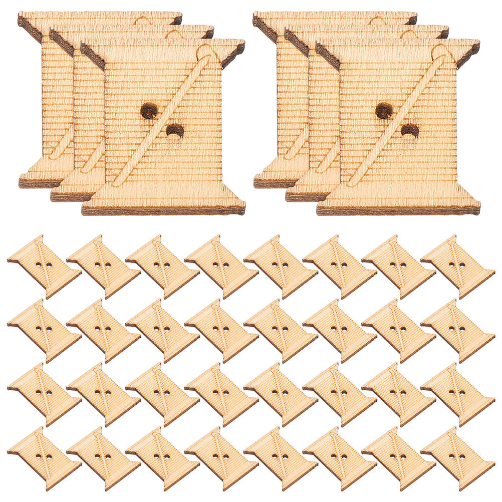 100 bobines en bois pour fil à - Embroidery Craft avis et prix