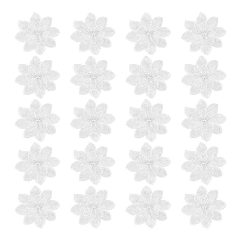 Patchs décoratifs broderie fle - Applique Patch Flower avis et prix