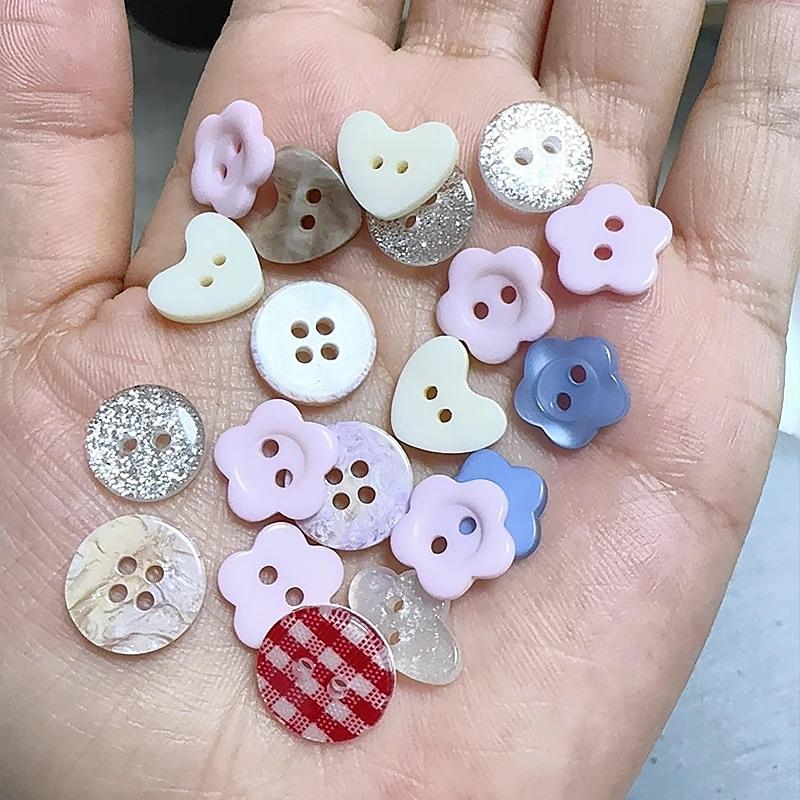 10 pièces de boutons de coutur - Embellishments For Scrapbooking avis et prix