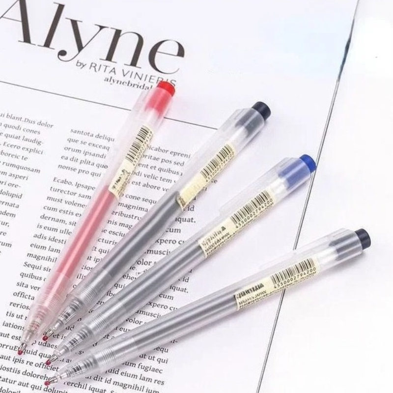 10 recharges de stylos à press - Muji Stationery Gel Pen avis et prix
