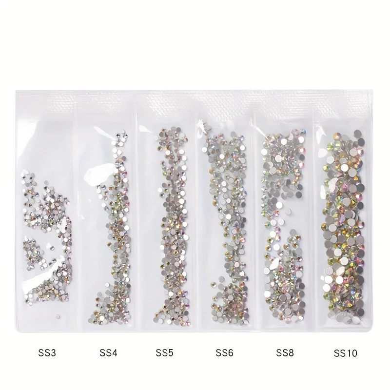 SWAGPICK SS3-10 Mix Blanc AB V - Hotfix Rhinestone Sheet avis et prix