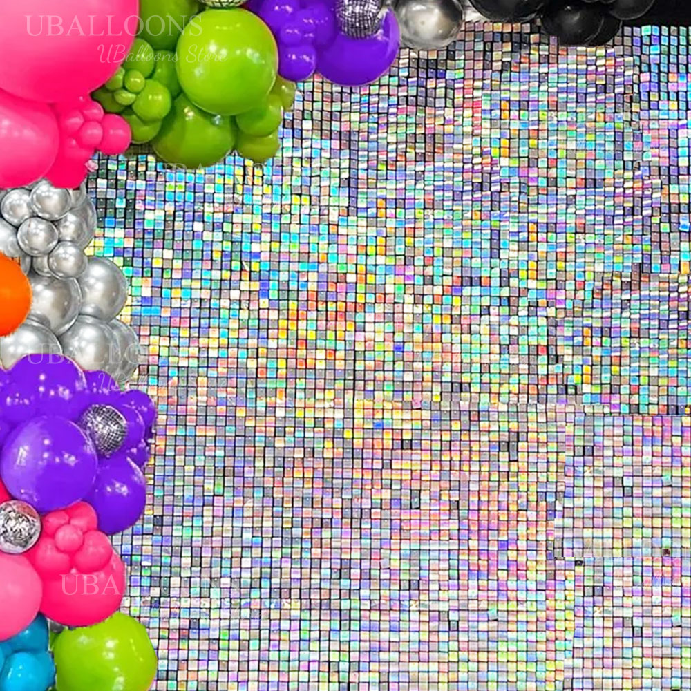 Panneaux muraux scintillants a - Sequin Fabric Panel avis et prix