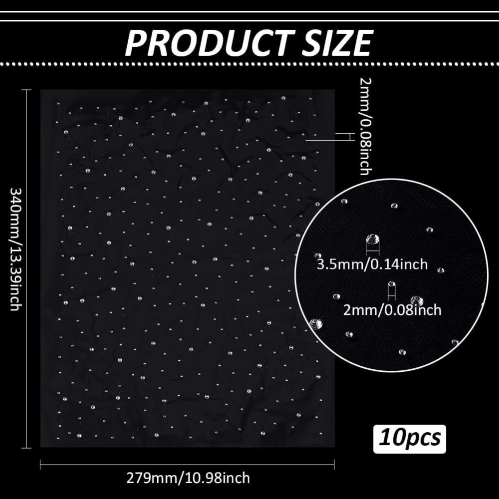 10 feuilles de strass thermoco - Hotfix Rhinestone Sheet avis et prix