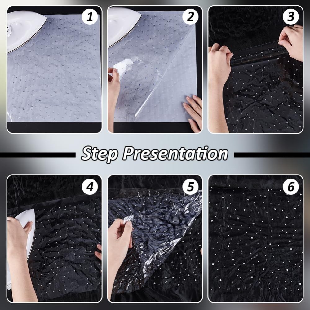10 feuilles de strass thermoco - Hotfix Rhinestone Sheet avis et prix