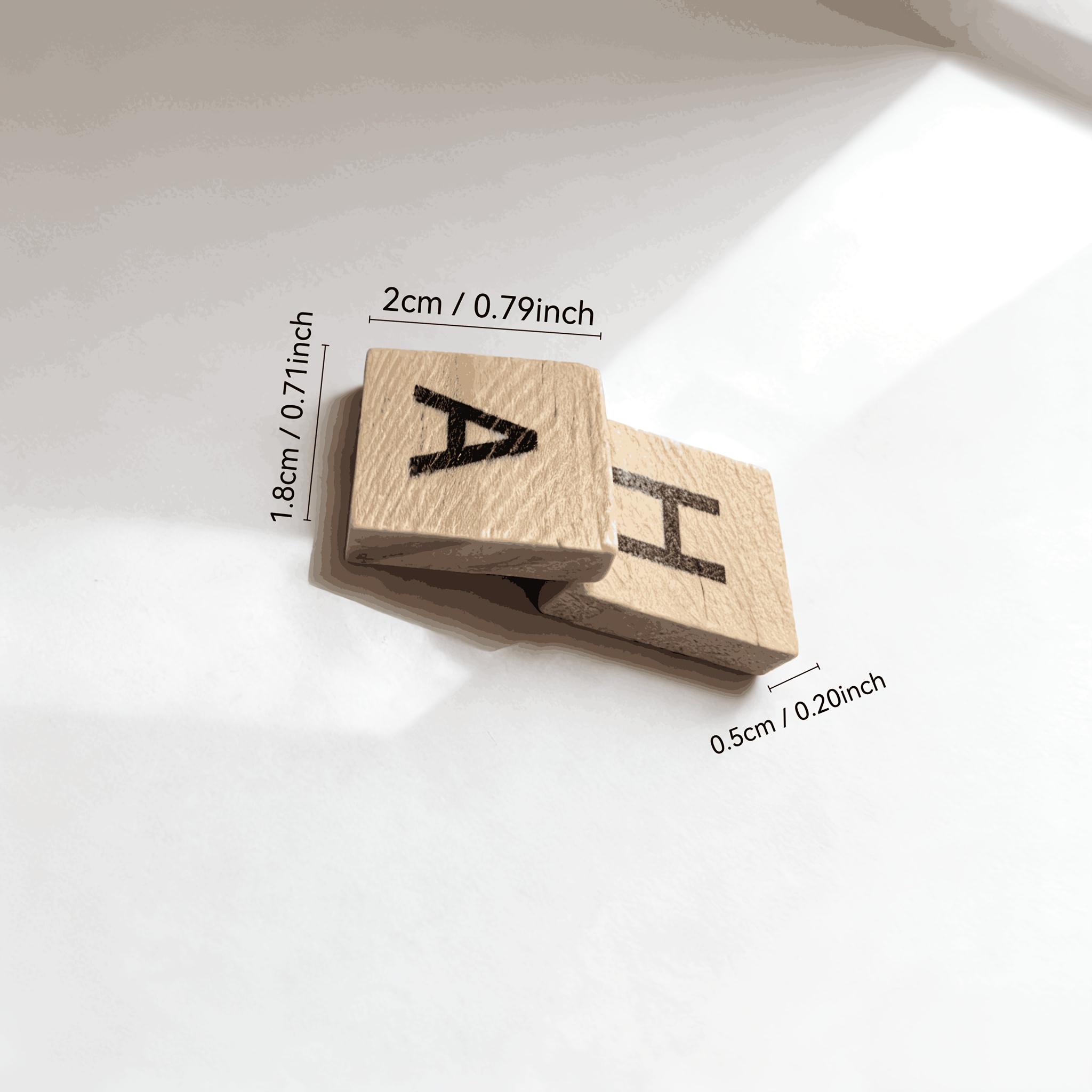 100 cubes de lettres en bois p - Craft Embellishment avis et prix