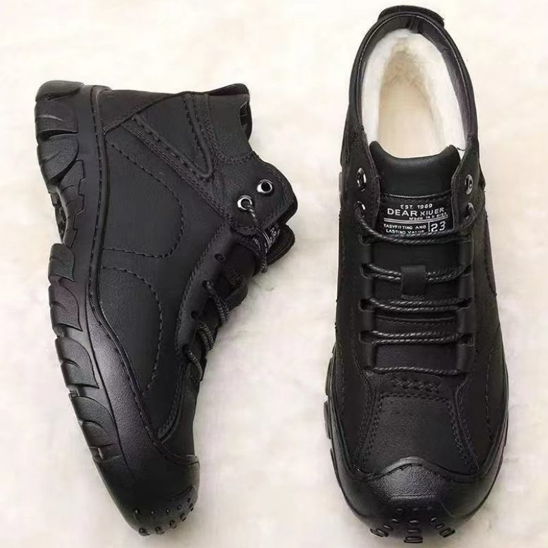 Bottines à lacets pour hommes, - Guipure Lace Panel avis et prix