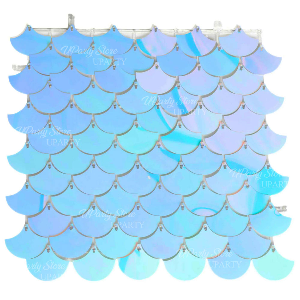 12 panneaux muraux en paillett - Sequin Fabric Panel avis et prix