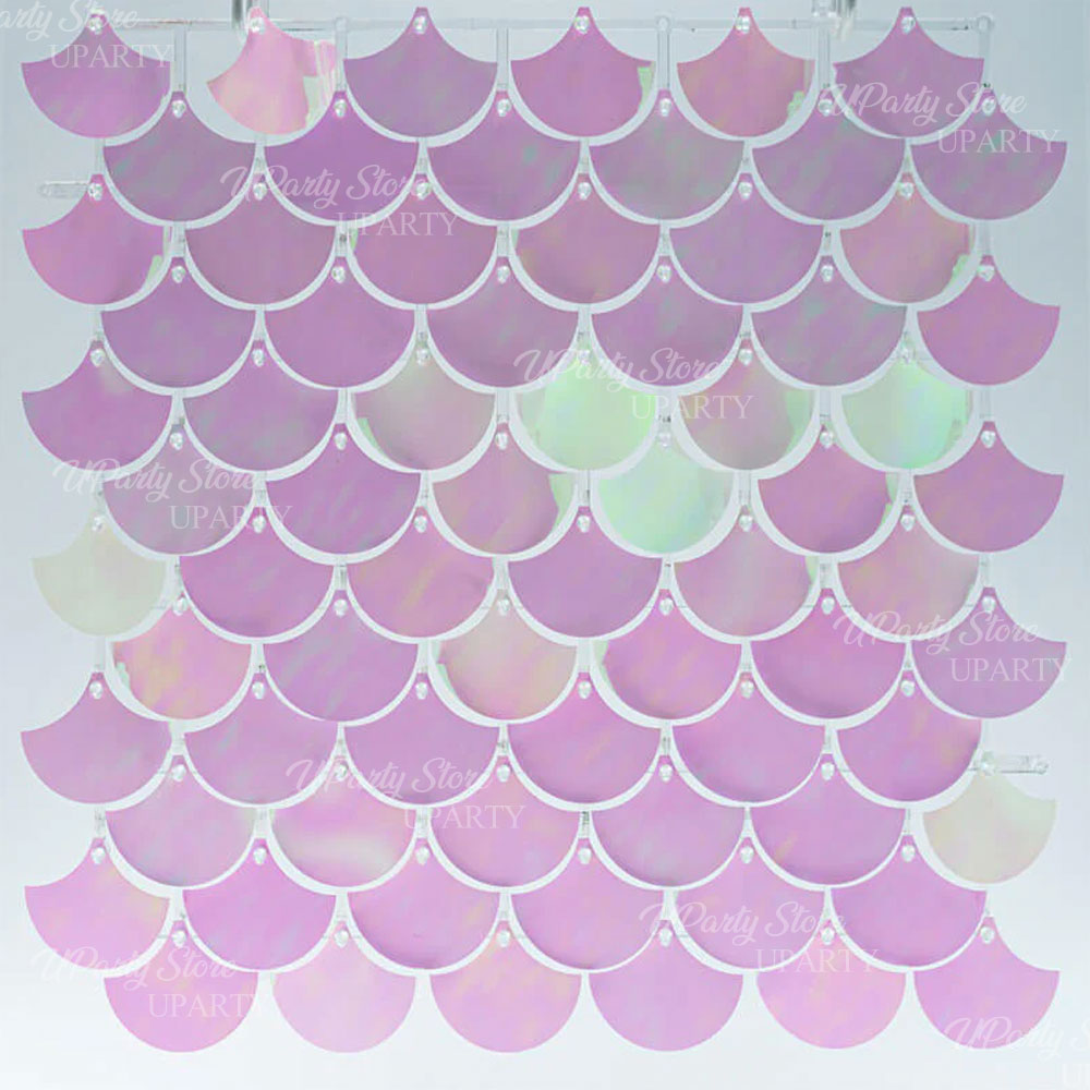 12 panneaux muraux en paillett - Sequin Fabric Panel avis et prix