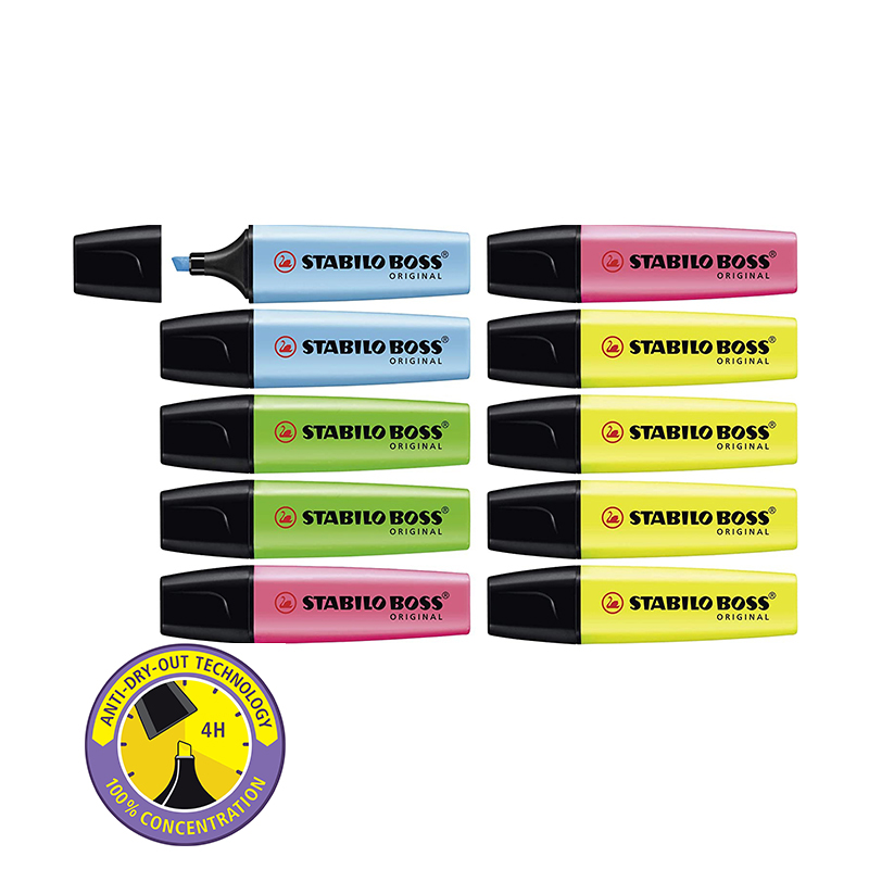 STABILO Surligneur BOSS ORIGIN - Stabilo Marker Boss avis et prix