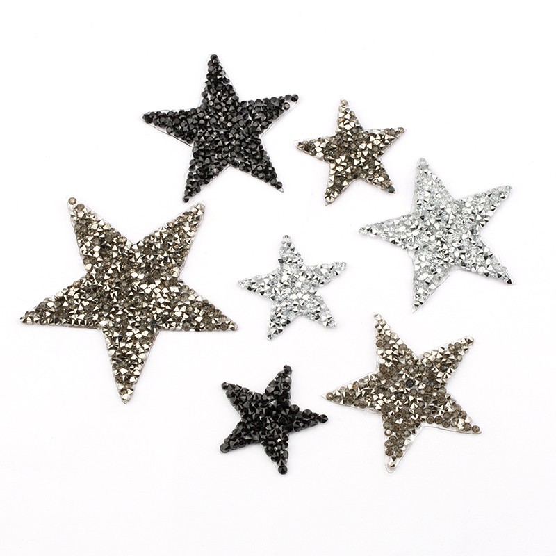 Patch thermofix Jet hématite é - Hotfix Rhinestone Sheet avis et prix