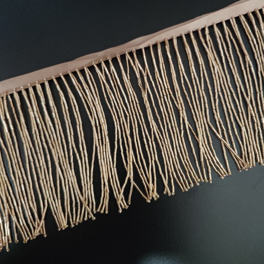 Frange perlée toutes les perle - Beaded Trim Fringe avis et prix
